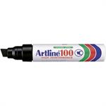 Marker Artline 100 permanent sort 7,5-12mm