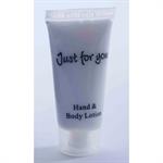 Hand & body lotion 20ml tube 100stk/kar Just for you