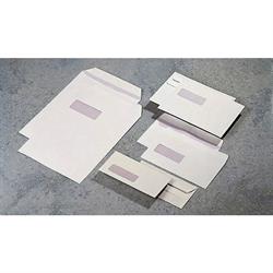Kuverter m/rude hvid , C4p 10194 Peal&Seal 