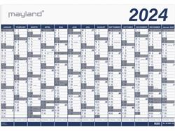 Kæmpekalender 70 x 100,  2024