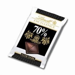 Chokolade mørk 5,5g/stk 200stk/pak