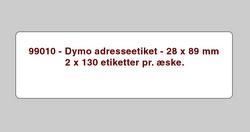 Etiketter - Dymo - Adresse - 99010 - 28x89mm