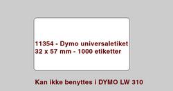 Dymo Etiketter - Universal - 11354 - 32x57mm