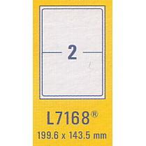 Etiketter Adresse - Avery - Til Laser - 199.6x143.5mm