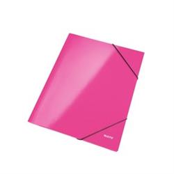 3-klap elastikmappe WOW A4 pink - 3982-00.23