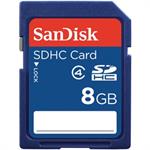 Flash hukommelseskort -  SDHC 8GB