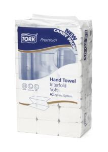 Tork H2 Xpress Premium 3-Fold ekstra soft, 100289 / 1262984