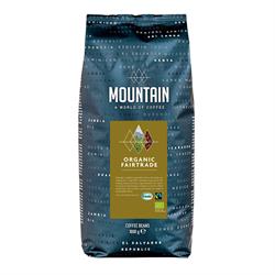 Kaffe Mountain Original Fairtrade øko. hele bønner 1kg/ps-BKI