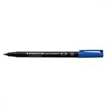 OHP-pen Lumocolor blå M 317-3 0,8-1mm permanent