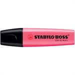 Overstregningspenne - Stabilo Boss - Rosa / Pink