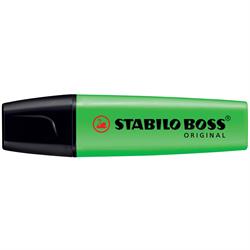 Overstregningspenne - Stabilo Boss - Grøn