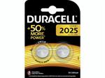 Batteri Litium Duracell Electronics CR2025 knapcelle 3V 2-pak Duracell