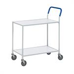 Robust serveringsvogn med 2 hylder