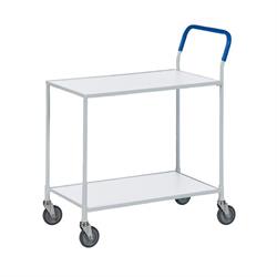 Robust serveringsvogn med 2 hylder