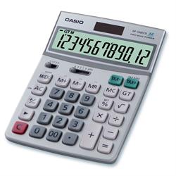 Mapperegner Casio DF-120ECO tax, 12 cifre, dual power