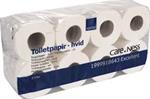 Toiletpapir 3-lags, 64 rl - 28mx9,3, Ø11 cm, hvid  - RLG1999918643