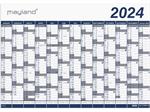 Kæmpekalender 70 x 100,  2024