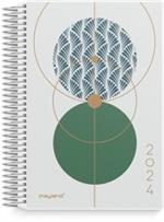 Spiralkalender, 1 dag, Plast , 4 illust. 2024