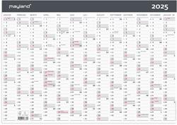 Kartonkalender A3 - 12 måneder