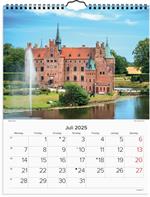 Vægkalender Danske Slotte