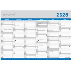 A4 kontorkalender, klassisk 