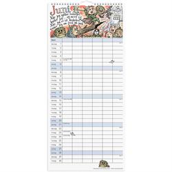 Mayland Familiekalender med illustr.
