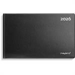 Mini bordkalender, sort vinyl 26132000