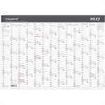 Kartonkalender A3 - 12 måneder