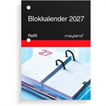 Blokkalender  REFILL 2027