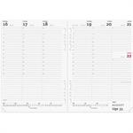 System A5 ugekalender, højformat, REFILL