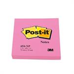 Post-it 654NPINK Notes 76x76mm Neon pink