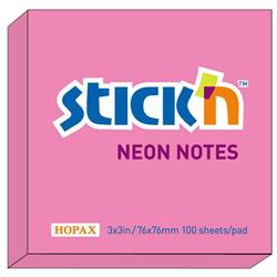 Neonblok 100 blade, 76 x 76 mm, Rosa