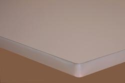 Bordplade Hvid melamin -600 x 2020 x 19 mm