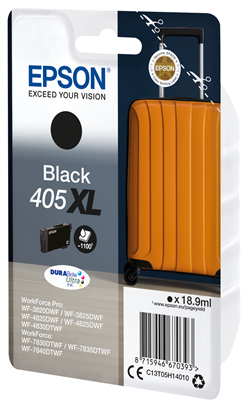 Epson blæk - T405 Singlepack Black XL Ink