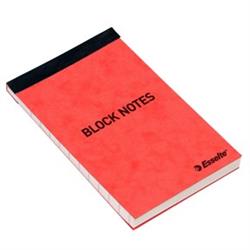 Notesblok 105x65mm linieret 50 ark