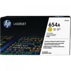 COLOR LASERJET 654A YELLOW TONER