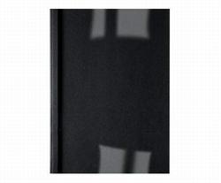 Limomslag 1,5 mm - sort - læderpræg