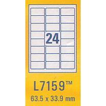 Etiketter Adresse - Avery - Til Laser - 63.5x33.9mm