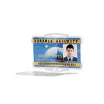 Durable ID-kortholder 54x85mm støbt acryl - 8905