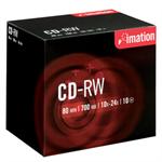 CD-RW Rewriteable, 700 mb/80 min.