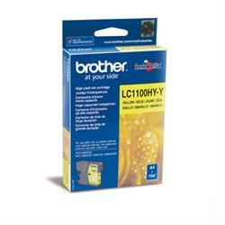 Brother blækpatron LC1100Y - yellow - High Capacity